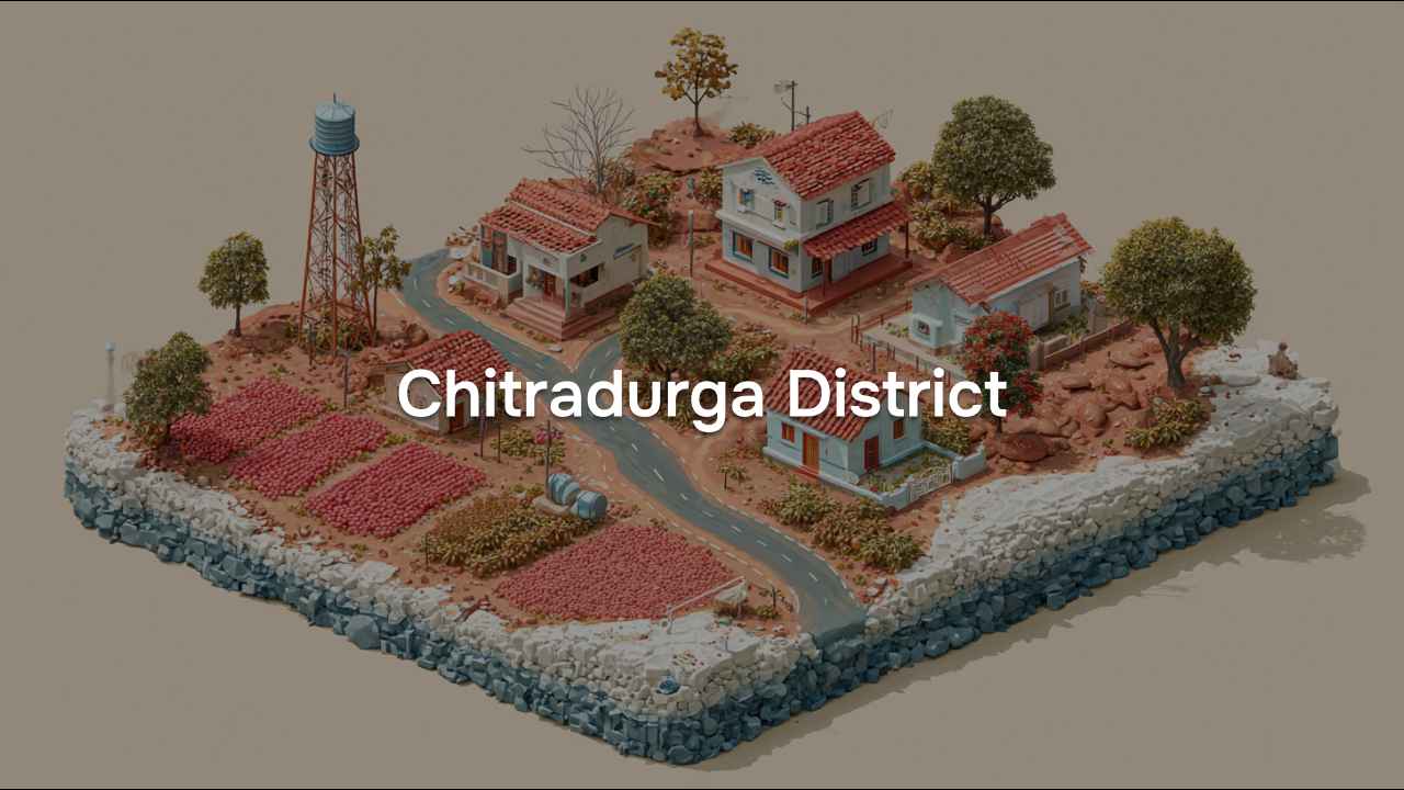 Village Amenities for Chitradurga District of Karnataka, 2011