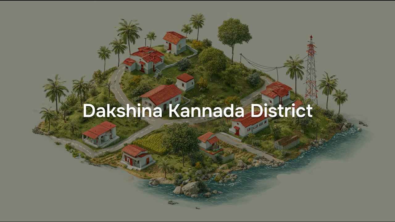 Village Amenities for Dakshina Kannada District of Karnataka, 2011