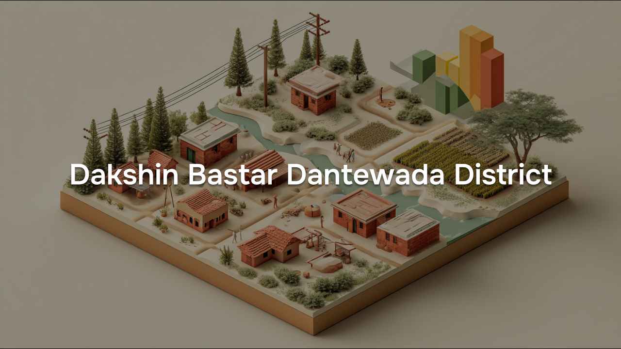 Village Amenities for Dakshin Bastar Dantewada District of Chhattisgarh, 2011