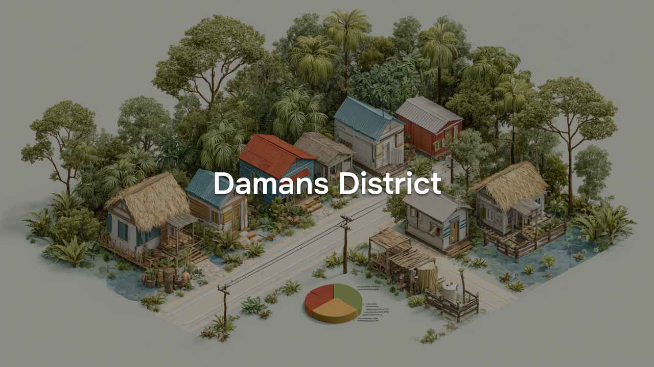 Village Amenities for Daman District of Daman Diu, 2011