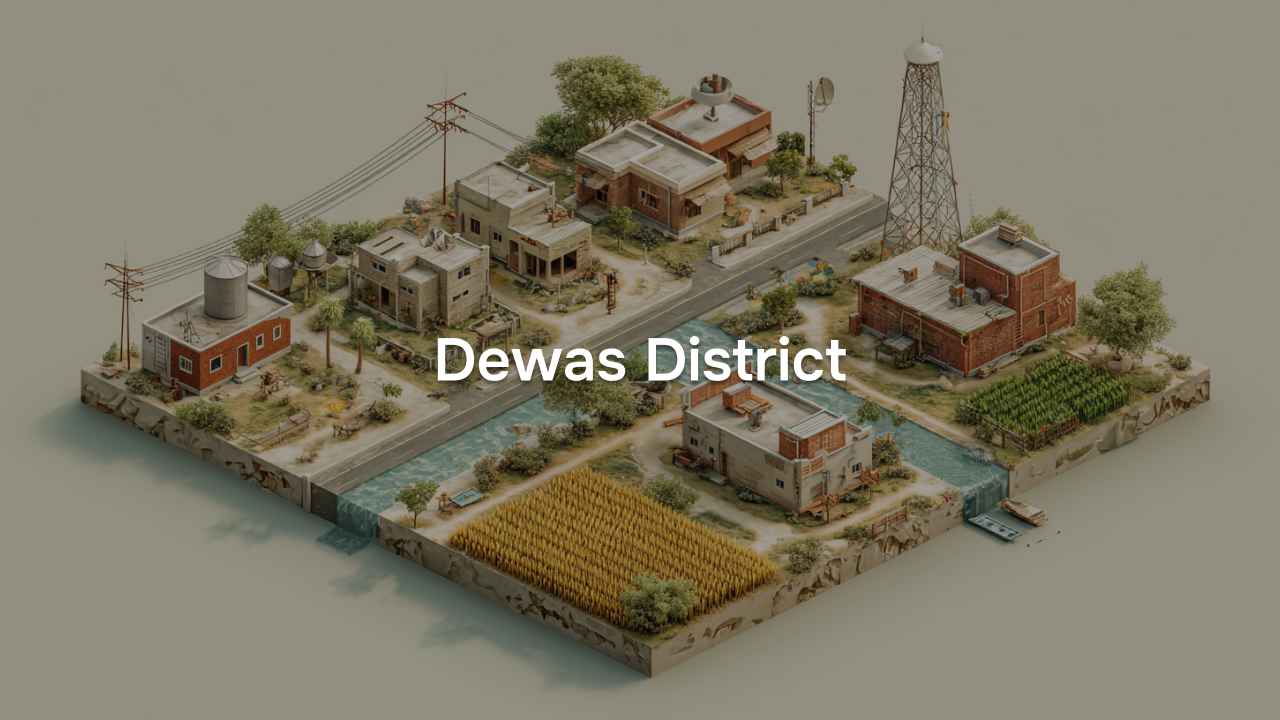 Village Amenities for Dewas District of Madhya Pradesh, 2011