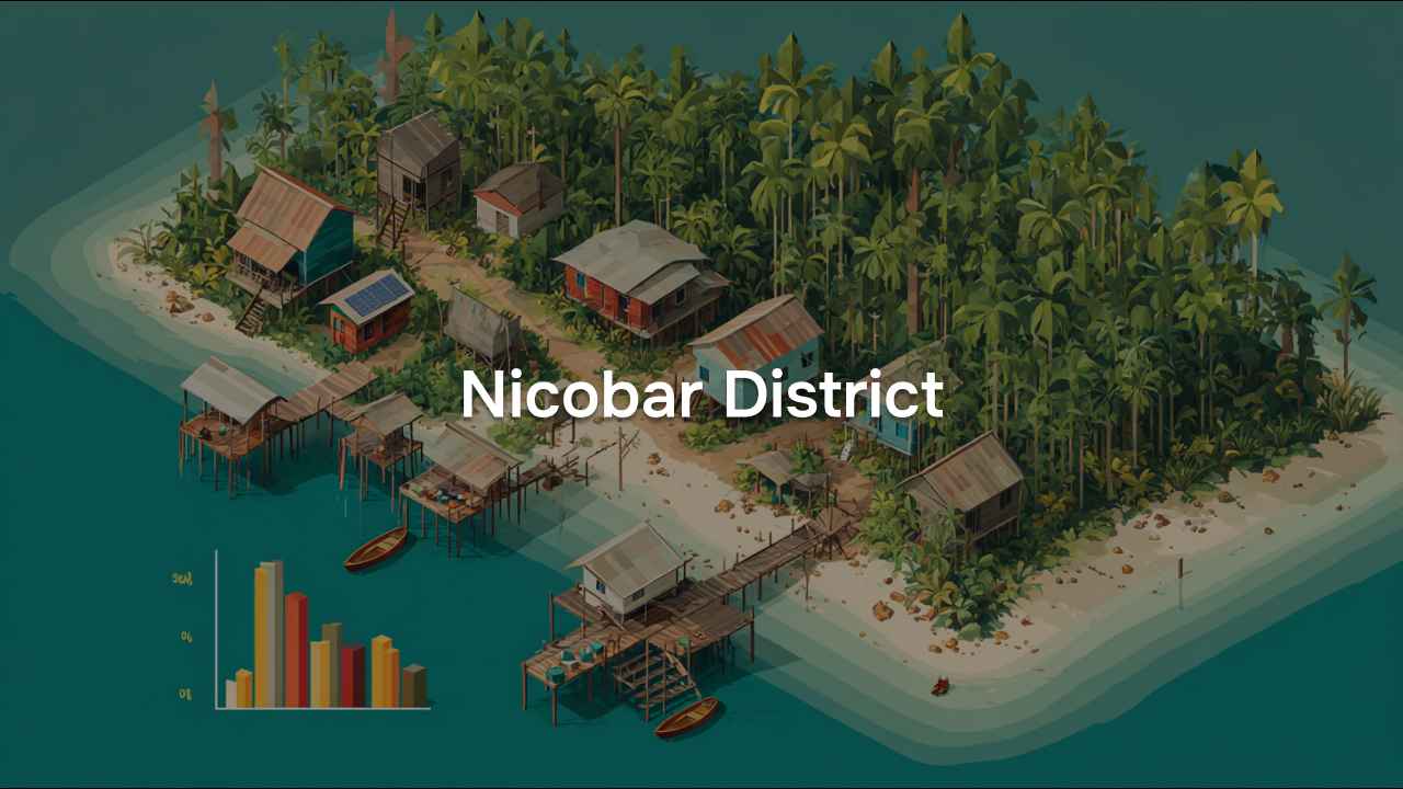 Village Amenities for Nicobars District of Andaman Nicobar Islands, 2011