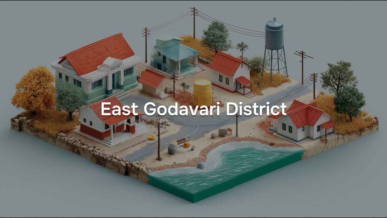 Village Amenities for East Godavari District of Andhra Pradesh, 2011