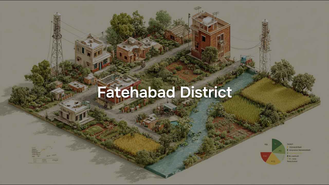 Village Amenities for Fatehabad District of Haryana, 2011
