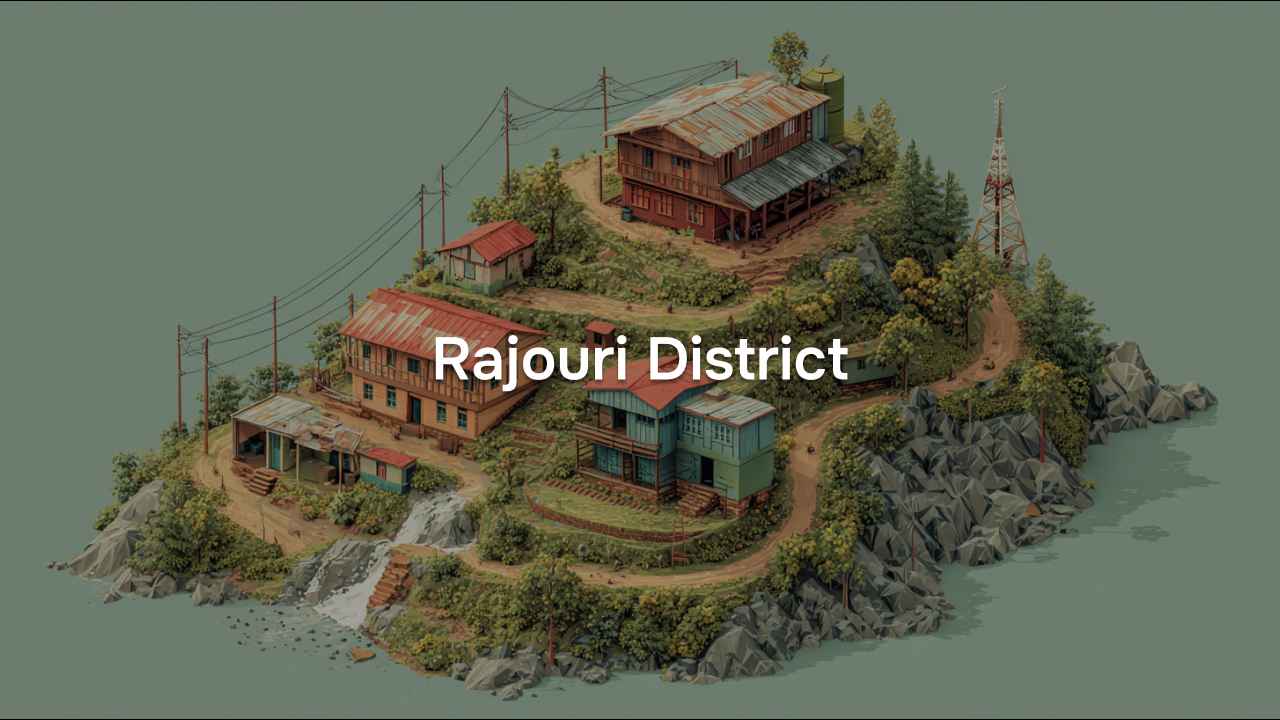 Village Amenities for Rajouri District of Jammu & Kashmir, 2011