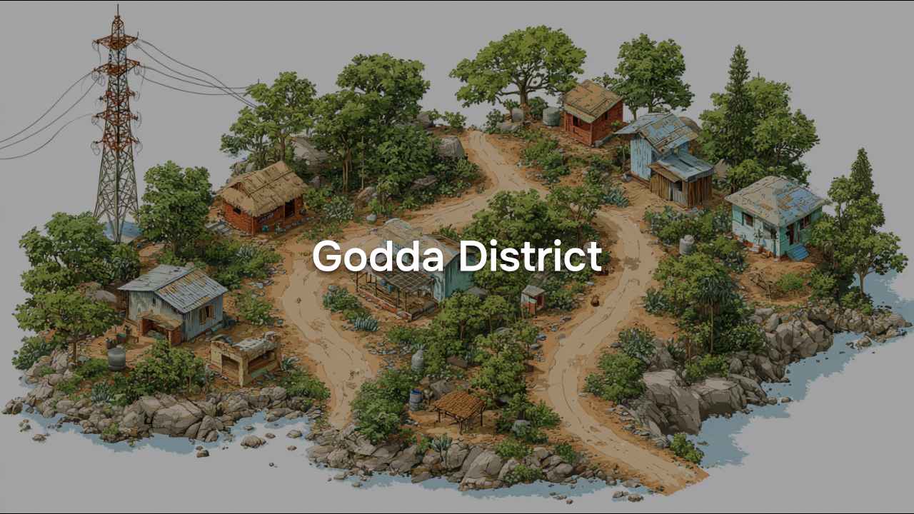 Village Amenities for Godda District of Jharkhand, 2011