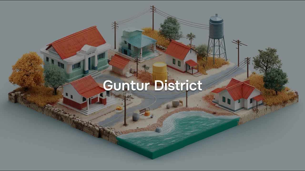 Village Amenities for Guntur District of Andhra Pradesh, 2011