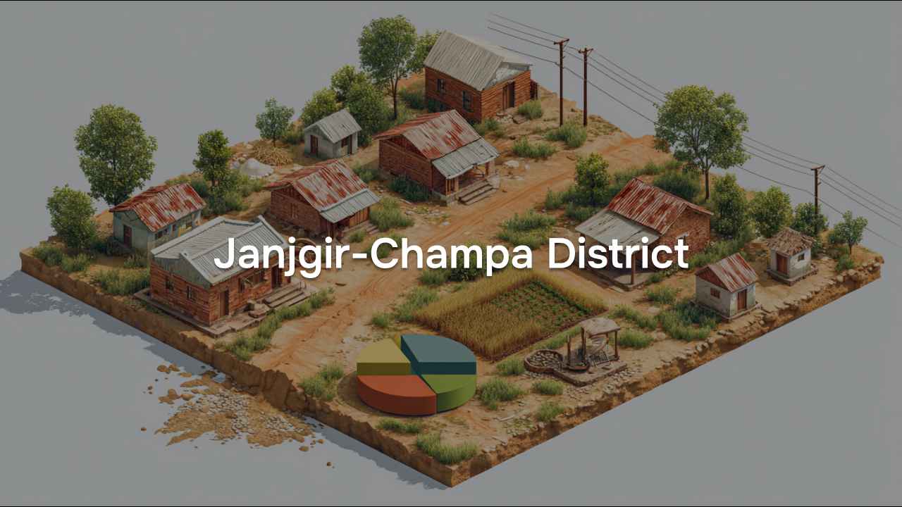 Village Amenities for Janjgir Champa District of Chhattisgarh, 2011