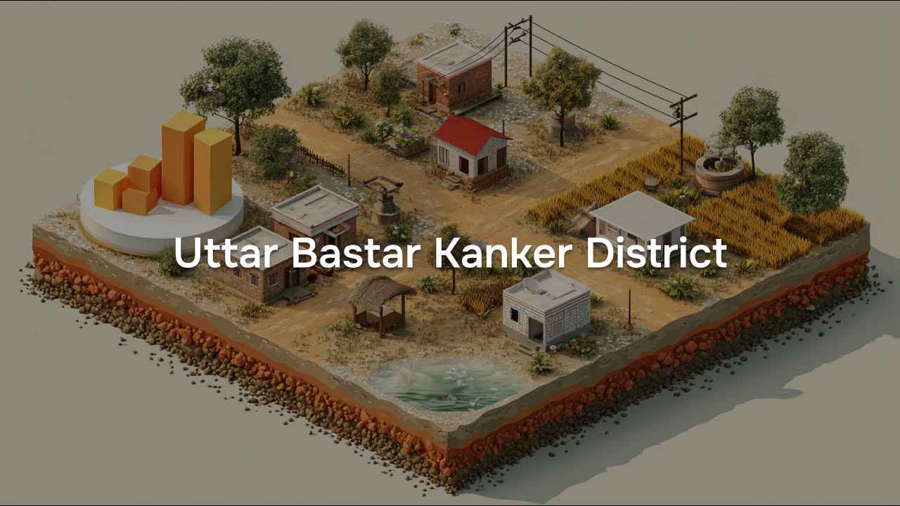 Village Amenities for Uttar Bastar Kanker District of Chhattisgarh, 2011