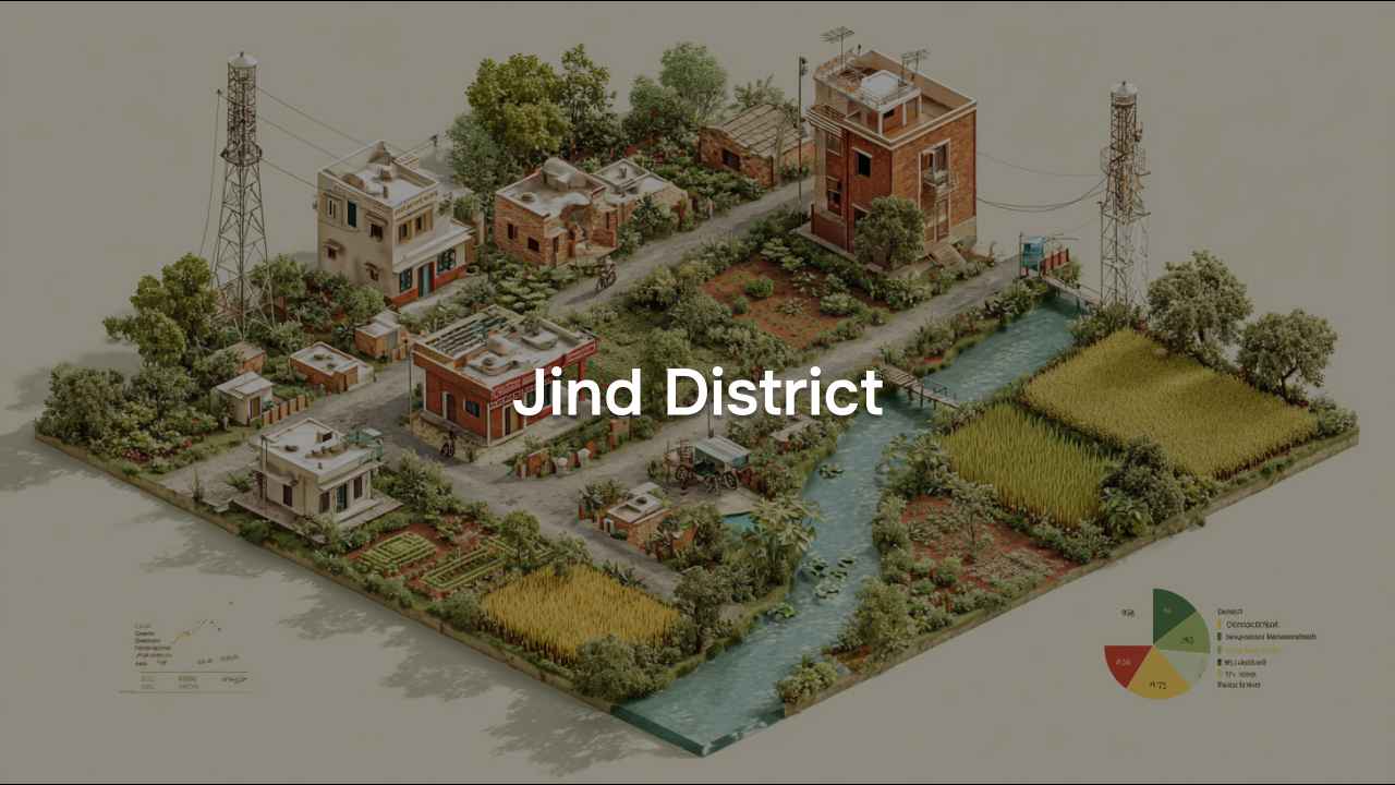 Village Amenities for Jind District of Haryana, 2011