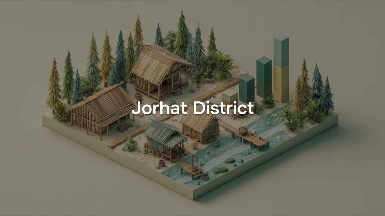 Village Amenities for Jorhat District of Assam, 2011