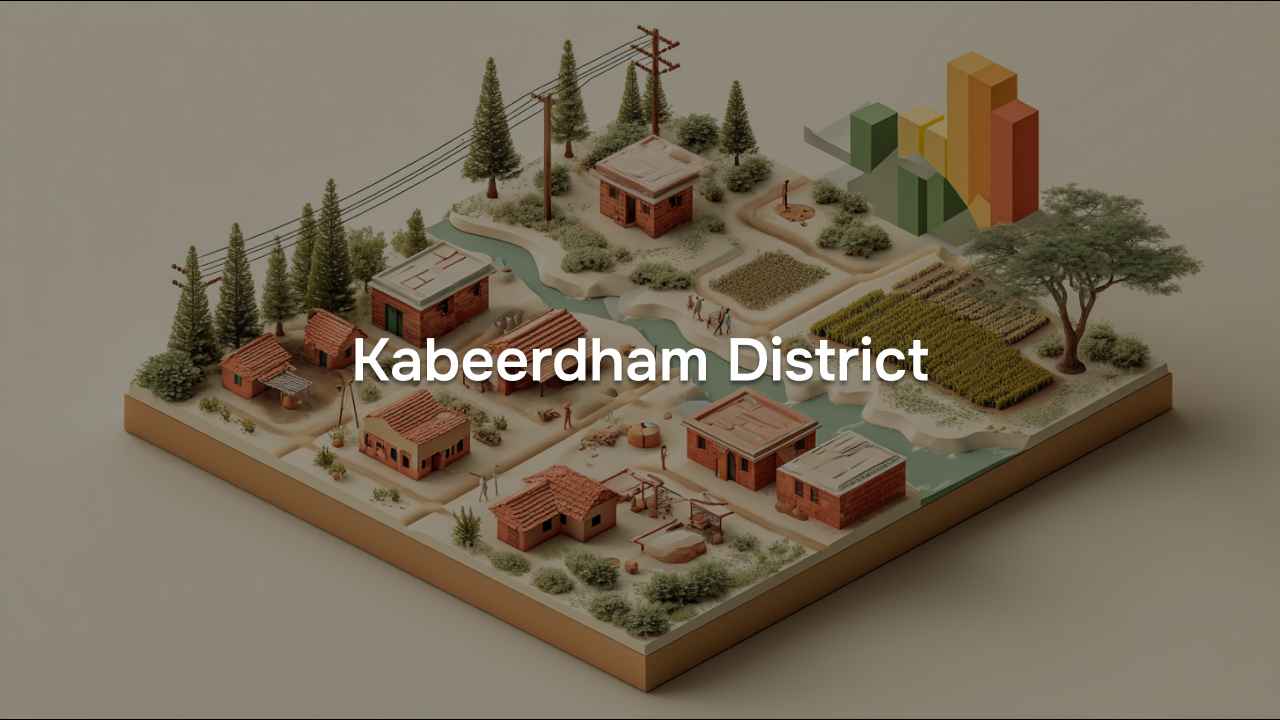 Village Amenities for Kabeerdham District of Chhattisgarh, 2011