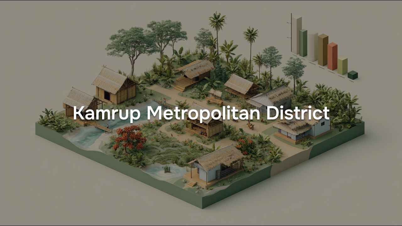 Village Amenities for Kamrup Metropolitan District of Assam, 2011