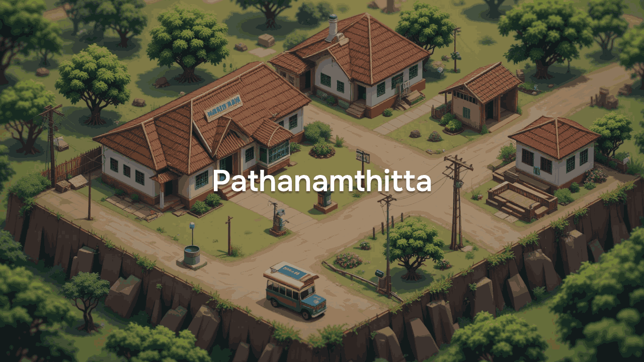 Village Amenities for Pathanamthitta District of Kerala, 2011