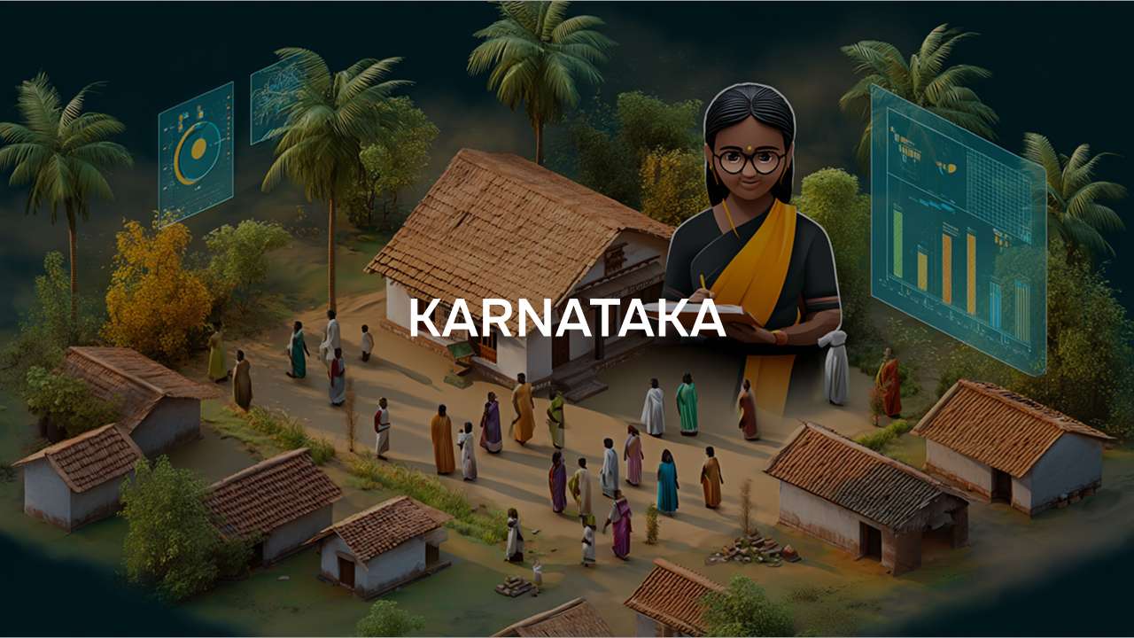 KARNATAKA - Village-wise Survey Data for Mission Antyodaya 2020