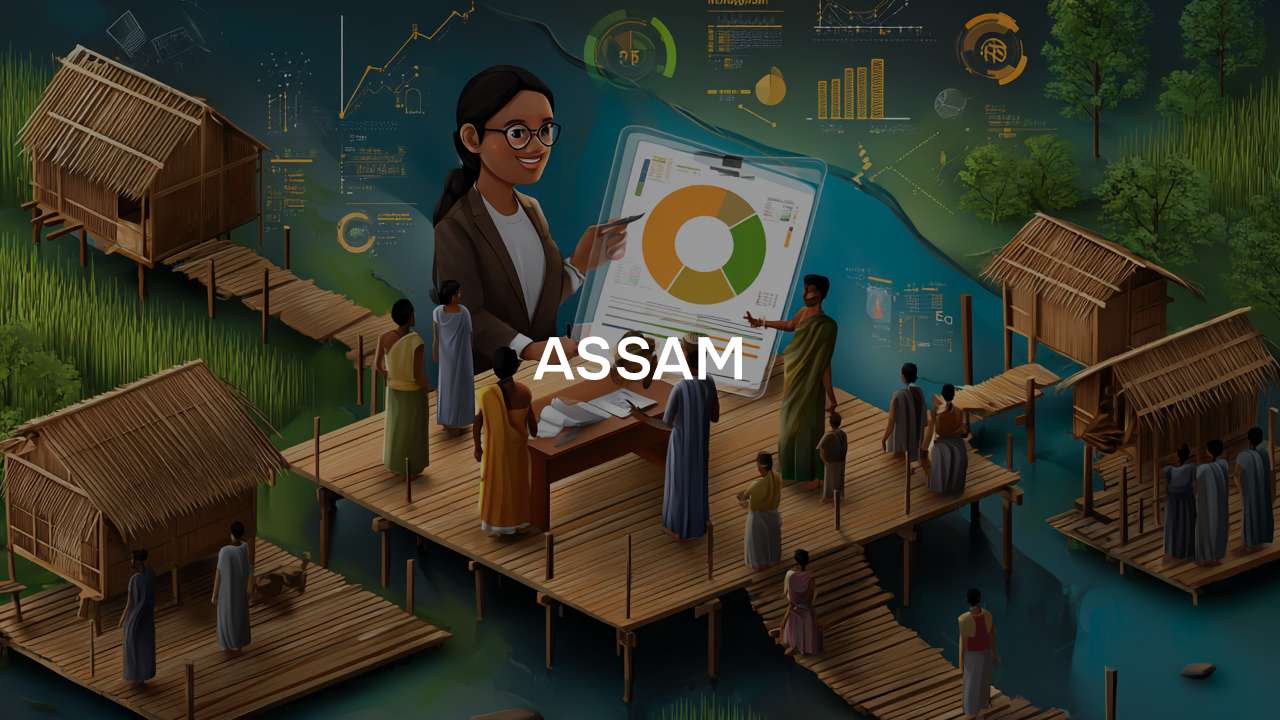 ASSAM - Village-wise Survey Data for Mission Antyodaya 2020