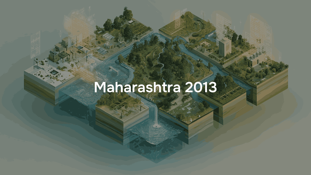 Ground water quality in Maharashtra - 2013