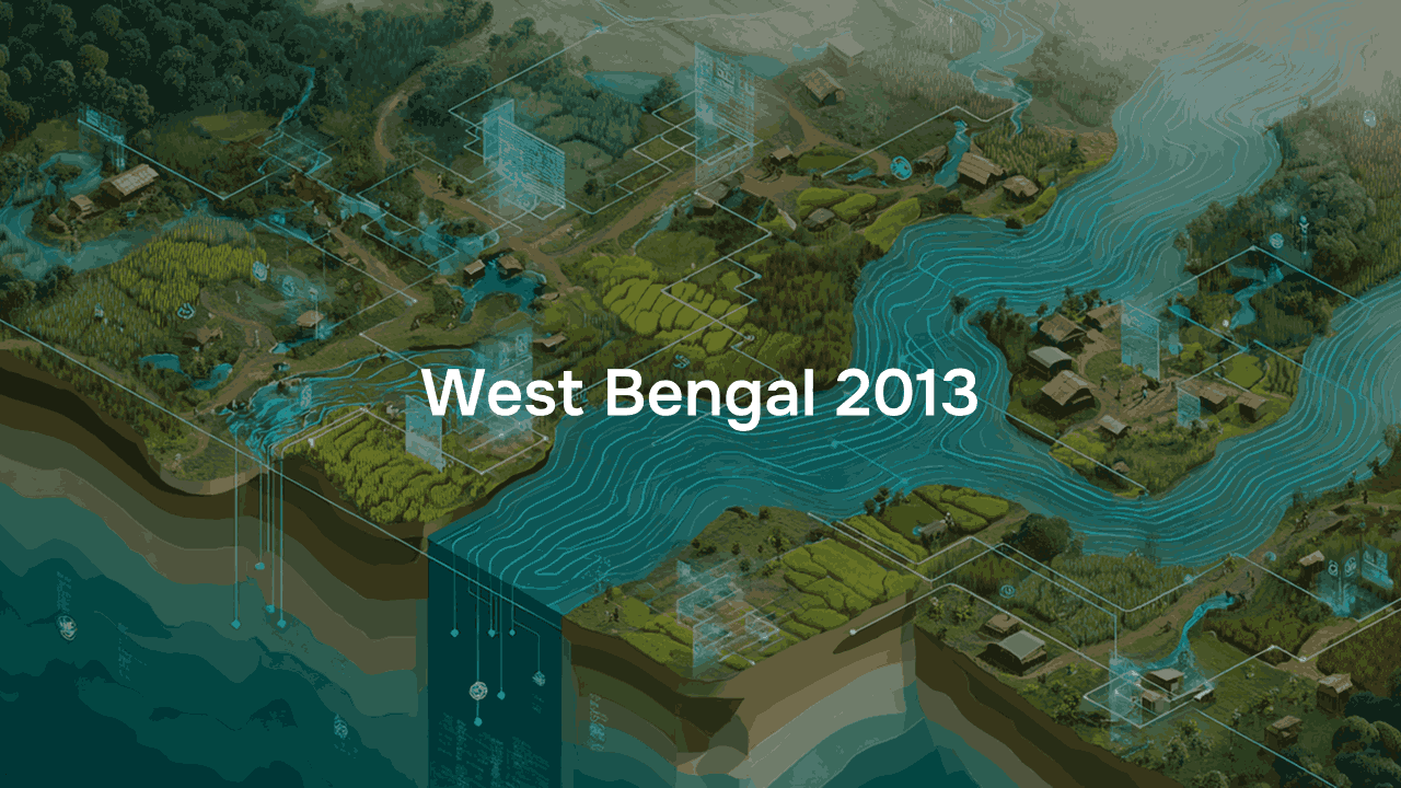 Ground water quality in West Bengal - 2013