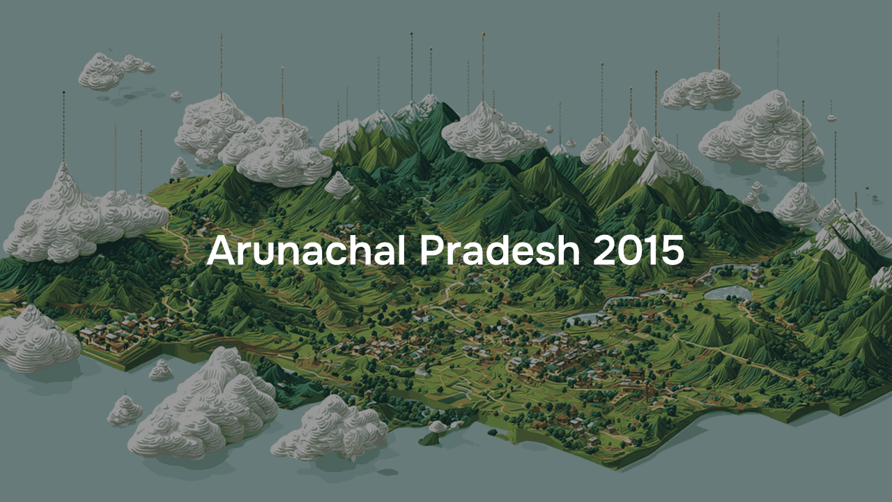 Arunachal Pradesh 2015 - Location wise monthly Ambient Air Quality