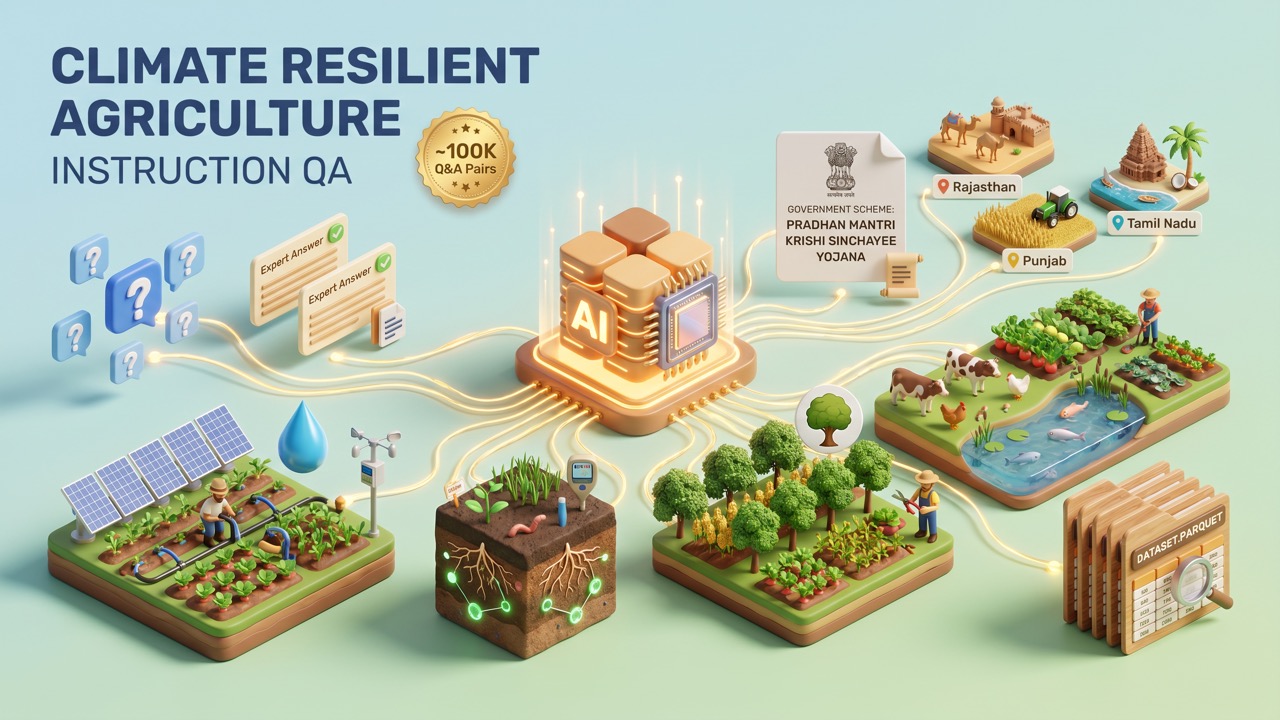 Climate Resilient Agriculture - Instruction QA